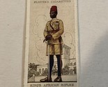 King Africa Rifles John Player &amp; Son Vintage Cigarette Card #44 - $2.96
