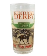 1985 Kentucky Derby Churchill Downs 111th  Glass Tumbler - $253.22 MXN