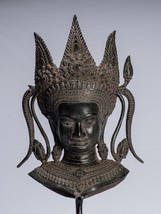 Antico Khmer Stile a Cavallo Angkor Wat Apsara O Angelo Statua - 49cm/50.8cm - $622.00