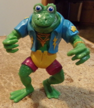 1984 4&quot; genghis frog figure TMNT in good shape used - $9.89