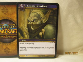 2007 World of Warcraft TCG Dark Portal card #146/319: Lessons in Lurking - £0.98 GBP