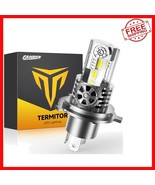 600% Brighter H4/9003/HB2 LED Motorcycle Light Bulb - Plug and Play Inst... - $49.57 CAD