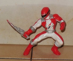 2006 Mighty Morphin Power Rangers Operation Overdrive Red Ranger PVC figure - $9.55