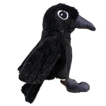 Edgar Allen Poe&#39;s Raven Figure Magnetic Personality Plush Finger Puppet UNUSED - £6.26 GBP