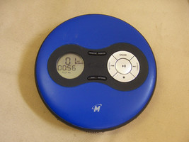 Memorex MD6441SP Portable &quot;Walkman&quot; Cd Player Fm Radio Combo Cd C Dr C Drw Blue - £15.81 GBP