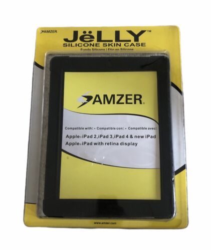 Jelly Silicone Skin Case Compatible With Ipad 2, 3, And 4 By Amzer - $10.82