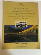 1997 Toyota 4 Runner Vintage Print Ad Advertisement pa5 - $7.91