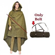 Soviet Officer Rain Cape Poncho Strap Plasch-palatka Tent Carrying BELT ... - $19.70
