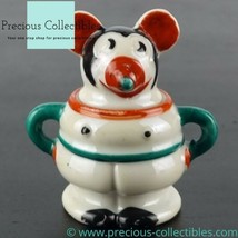 Extremely rare! Antique Mickey Mouse sugar pot. Walt Disney collectible. - £148.79 GBP