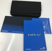 2016 Honda HRV HR-V Owners Manual Handbook Set with Case OEM J03B50005 - $80.99