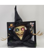 Happy Halloween 3ft LED Witch Prop Decoration w/ Light-Up Eyes - $27.71