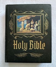 1960 Holy Bible De Vore &amp; Sons Red Letter Devotional Edition Vintage - £33.88 GBP