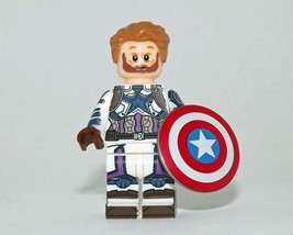 Minifigure Captain America White Suit Custom Toy - £3.90 GBP