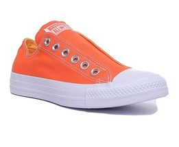 Converse CTAS Slip On Turf Orange Melon White Womens Size 5 Casual Shoes 164303C - £33.52 GBP