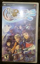 Phantasy Star Portable (Sony PSP, 2009) No Game.case. Box Art. Manual - $10.16