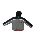 Transformers Boys Size 8 Dark of the Moon Bumblebee WInter Coat Jacket Gray - £12.05 GBP