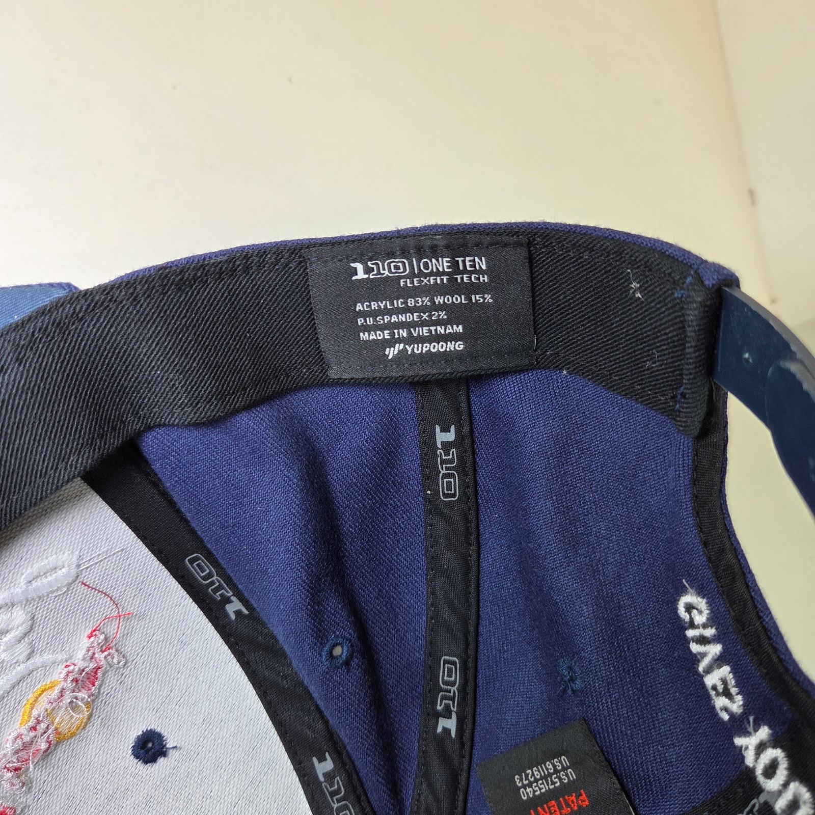 Red Bull Snapback Hat Blue Flat Brim Adjustable Racing Cap Vietnam Item image 8