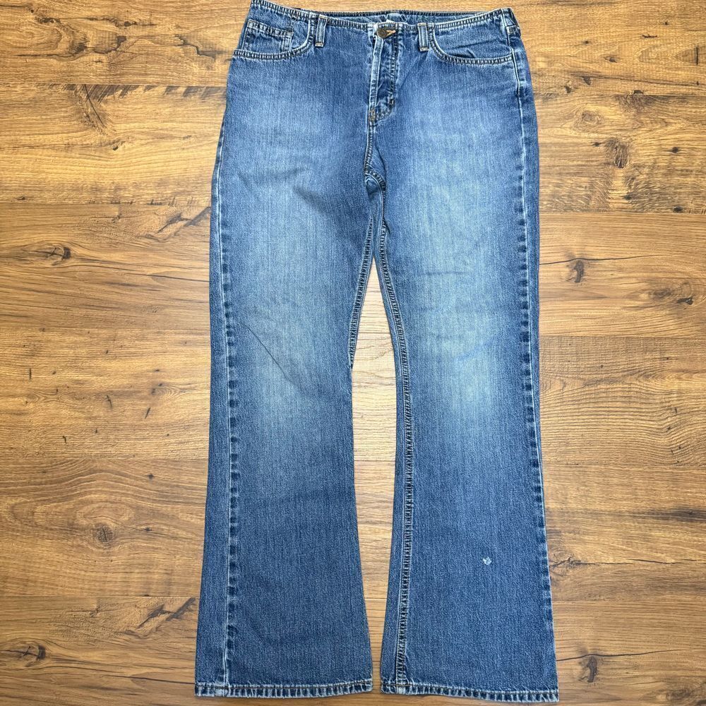 Abercrombie &amp; Fitch Womens 30 Removed No Waistband Bootcut Button Fly Je... - $34.64