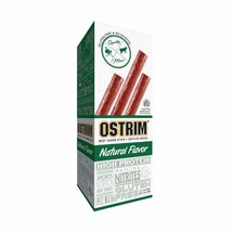Ostrim Grass-Fed Beef &amp; Ostrich Jerky Snack Sticks-Natural Flavor, 1.5 oz (Pack  - £41.55 GBP