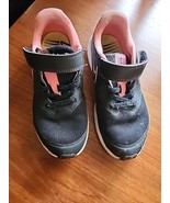 Nike Kids Star Runner 2.0 Running Shoes AT1801-002 Black Pink Kids Size 12C - $14.62 CAD
