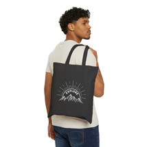 EXPLORE 100% Cotton Canvas Tote Bag - Adventure &amp; Nature - Unisex (Black) - $16.48