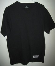 Vintage 90s Men Fashion Russell Athletic Cotton Performance Black Shirt Sz M - $24.99