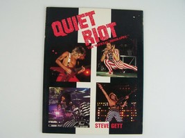 Quiet Riot The Official Biography by Steve Gett First Printing ~RARE~ - £59.34 GBP