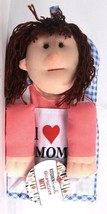 1 Count Ritz Kitchen Friends I Love Mom Decorative Mitt - £18.76 GBP