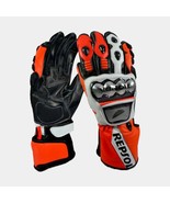 HONDA REPSOL MotoGp 2016 Motorbike Racing Leather Gloves For Men &amp; Women - $69.00