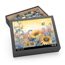 Personalised/Non-Personalised Puzzle, Floral, awd-151, (120, 252, 500-Piece) - £19.94 GBP+