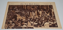 Vintage 1919 New York Times Rotogravure Picture Section 6 - June 29th - A - $24.99