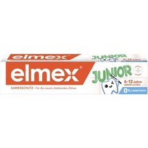 ELMEX Junior Kid&#39;s toothpaste 6-12 years old -75g- FREE SHIPPING - £9.54 GBP