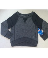 CHAMPION Gear Girls&#39; French Terry Pullover Long Sleeve Sweatshirt Black ... - $379.56 MXN
