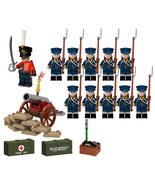 Prussian Landwehr Custom 11 Minifigures with Weapons &amp; Accessories - Bui... - £12.47 GBP