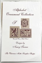 Alphabet Ornament Collection Pattern Designs By Nancy Turner - $7.91