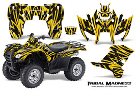 Honda Rancher At 2007-2013 Graphics Kit Creatorx Decals Tribal Madness Yellow - $174.55
