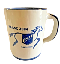 Cup Louisville Stoneware NAASC Kentucky KY Coffee Mug Made in USA 2004 - £10.93 GBP