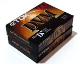 TDK Mini DVM 60 Digital Video Cassette Tape Lot of 2 - $14.99