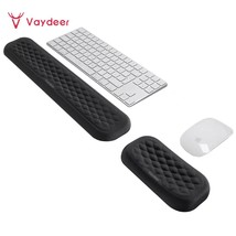 Keyboard and Mouse Wrist Rest Pad Padded Memory Foam Hand - £2.14 GBP+