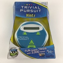 Trivial Pursuit Hints Fun Team Trivia Game Pass &amp; Party New Hasbro Gaming 2013 - £21.32 GBP