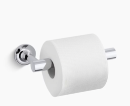 Kohler 14377-CP Purist Pivoting Toilet Paper Holder - Polished Chrome - £83.30 GBP
