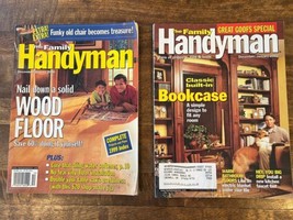 Lot Of 2 The Family Handyman Diy Home Improvement Magazines 2000-2002 - £3.82 GBP
