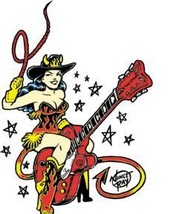 BuyGifts Guitar Cowgirl Sticker - £3.36 GBP