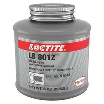 Loctite 234227 Anti Seize,Moly Paste,8Oz. Brush Top Can Lb 8012 Moly Paste - £68.53 GBP