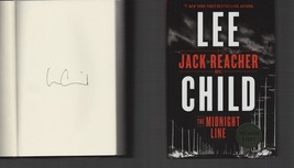 The Midnight Line / SIGNED / Lee Child / NOT Personalized! 1ST ED Hardcover 2017 - £14.94 GBP