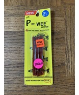 IKE-CON Bait P-Wee Worm Blood Worm - £9.27 GBP