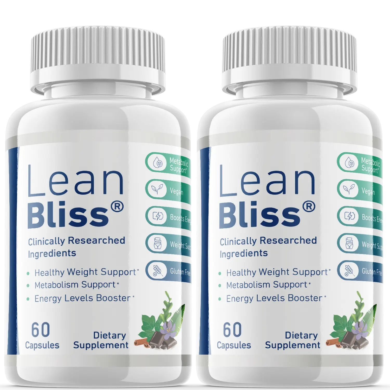 Lean Bliss Capsules - Lean Bliss Supplement For Weight Loss OFFICIAL - 2 Pack - £69.90 GBP