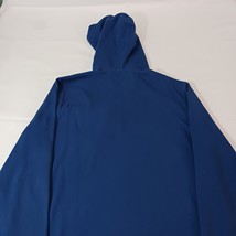 Banana Republic Men's Moisture Wicking 1/4 Zip Hoodie Blue Sweatshirt Size Large image 14