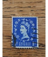Great Britain Stamp Queen Elizabeth II 1d Used 293 - $18.41 MXN
