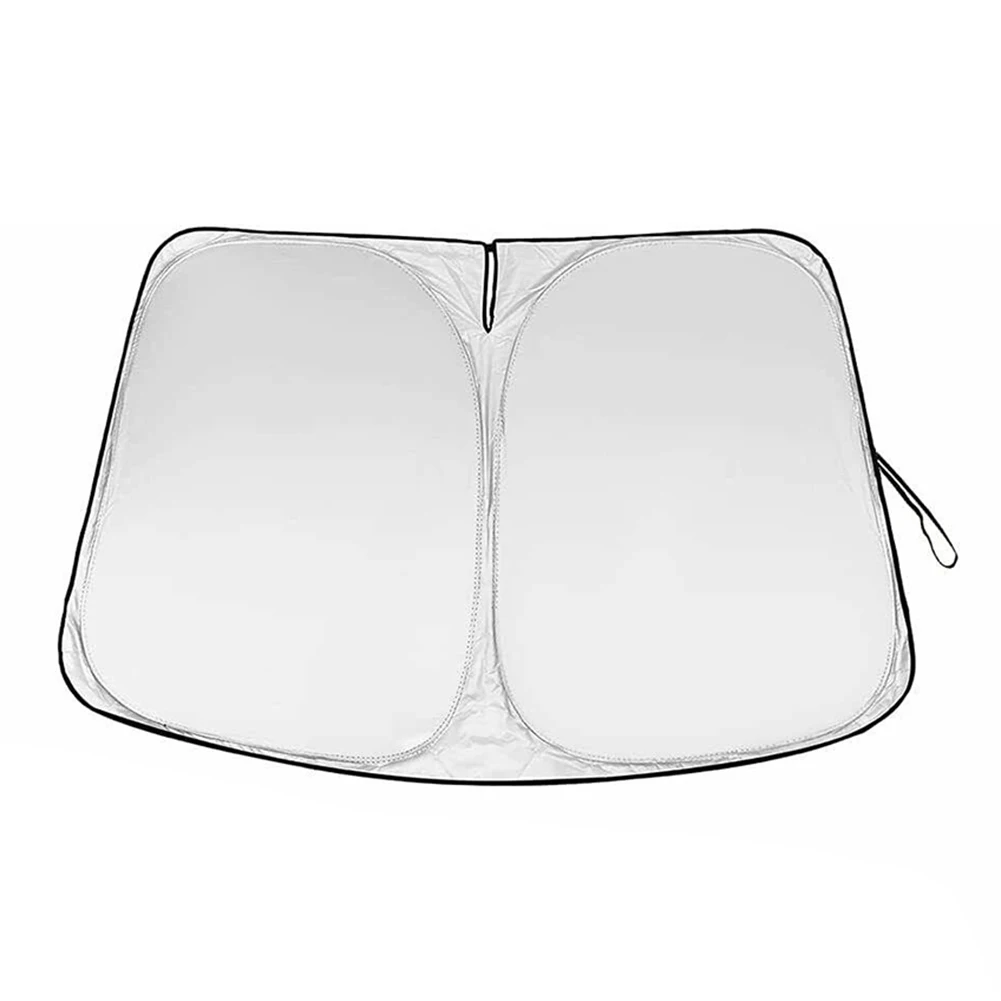 Car Sunshade for Tesla Model 3/Y Large Car Windshield UV Block Cover Visor Scr - £16.98 GBP
